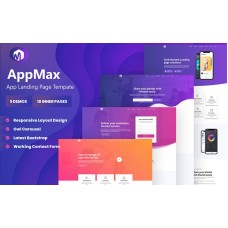 Appmax - App Landing WordPress Theme