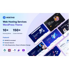 Hostag - Web Hosting WordPress Theme with WHMCS Template