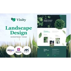 Visity - Landscape Design with WordPress Elementor Theme