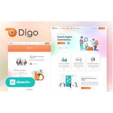 Digo - SEO and Digital Marketing Agency WordPress Elementor Theme