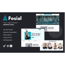 Fosial - Yoga & Meditation WordPress Theme