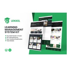 Lenxel - Learning Management System for Wordpress Theme