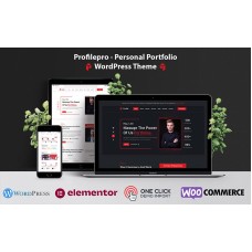 Profilepro - Personal Portfolio WordPress Theme
