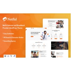 Netful - Internet and Broadband Provider WordPress Theme