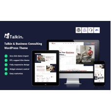 Talkin - Business Consulting WordPress Theme