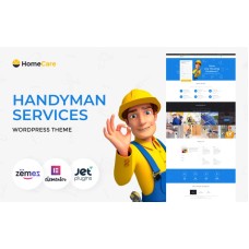 HomeCare - Handyman Services WordPress Theme