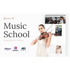 Singerella - Music School WordPress Theme