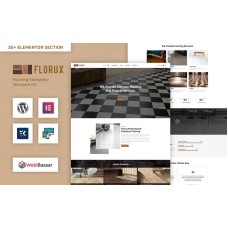 Florux - Paving & Tiling Services Elementor WordPress