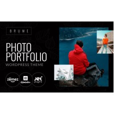Brume - Photo Portfolio with Elementor Builder WordPress Theme