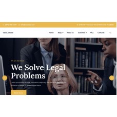 TishLawyer - Lawyer and Advocate WordPress Theme