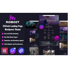 ROBOit - Multipurpose IT&Tech Landing Page WordPress Theme