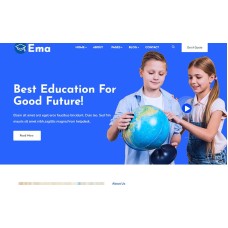 Eman - Kindergarten and Child Care WordPress Theme.