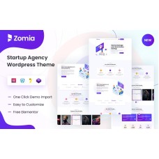 Zomia - Startup Agency WordPress Theme