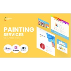 Rainbow's Colors - Painting Company Responsive WordPress Theme