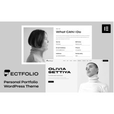 Ectfolio - Personal Portfolio WordPress Theme