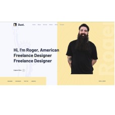 Dust - Resume and Portfolio WordPress Theme