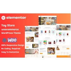 Toy Store for Kids Elementor Woocommerce WordPress Theme