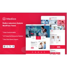 Medico - Laboratory Analysis WordPress Theme