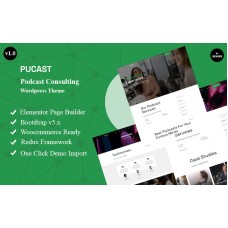 Pucast - Podcast Wordpress Theme