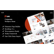 Pure - Corporate Wordpress Theme