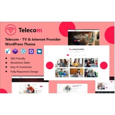 Telecom - TV & Internet Provider WordPress Theme