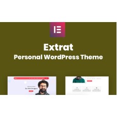 Extrat - Personal Portfolio Responsive WordPress Theme