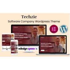 Techzie  - Software Company WordPress Theme