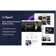 Bgard - Bodyguard Protection WordPress Theme
