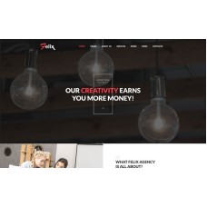 Felix Advertising Agency WordPress theme