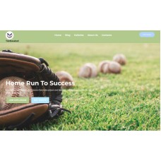 TishBaseball - Baseball WordPress Theme