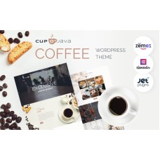 Cup o' Java - Coffee Shop Responsive WordPress Theme