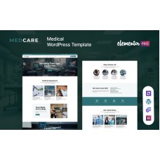 Medcare - Medical Equipment WordPress Theme