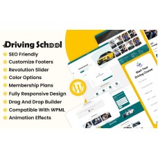 DriveOn - Driving School WordPress Theme