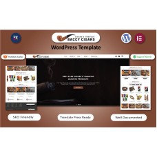 Baccy Cigars - Cigars & Tobacco WordPress Template