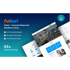 Fulkuri - Corporate Business WordPress Theme