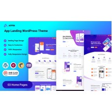 Appin - App and Saas Landing Page WordPress Theme