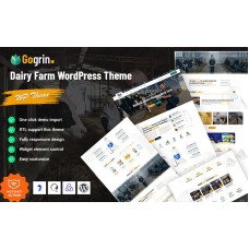 Gogrin - Dairy Farm WordPress Theme