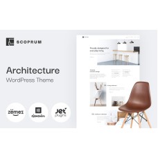 Scoprum - Furniture design  for classy studios WordPress Theme