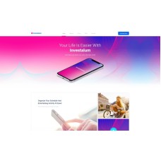 Investalum - Corporate App WordPress Elementor Theme