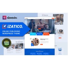 Izatico Marketing and Publishing Companies WordPress Theme