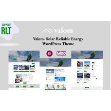 Valom - Solar Reliable Energy WordPress Theme
