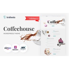 Arabusta - Coffeehouse WordPress Elementor Theme