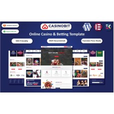 Casino Bit - Online Casino & Betting WordPress Theme