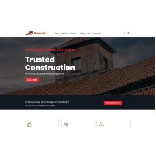 koncrete Construction  Building Roofing Wordpress Themes