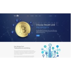 MineBit - Bitcoin Cryptocurrency WordPress Theme