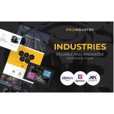 ProIndustry - Reliable And Innovative WordPress Industries Theme