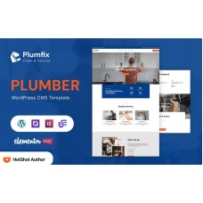 Plumfix- Plumbing Services WordPress Elementor Theme