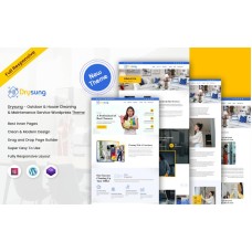Drysung - Outdoor & House Cleaning & Maintenance Service Wordpress Theme