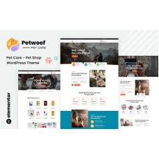 Petwoof -  Pet Care & Pet Shop WordPress Theme