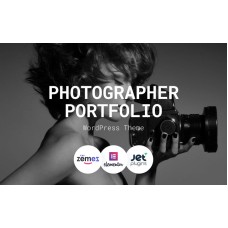 Anna Solas - Photographer Portfolio WordPress Theme